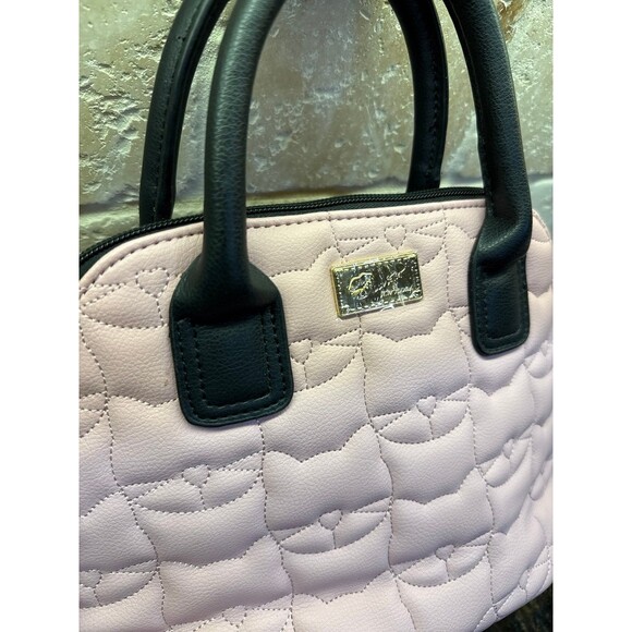Betsey Johnson Quilted Cat Shoulder Bag in Blush NEW - Picture 4 of 12